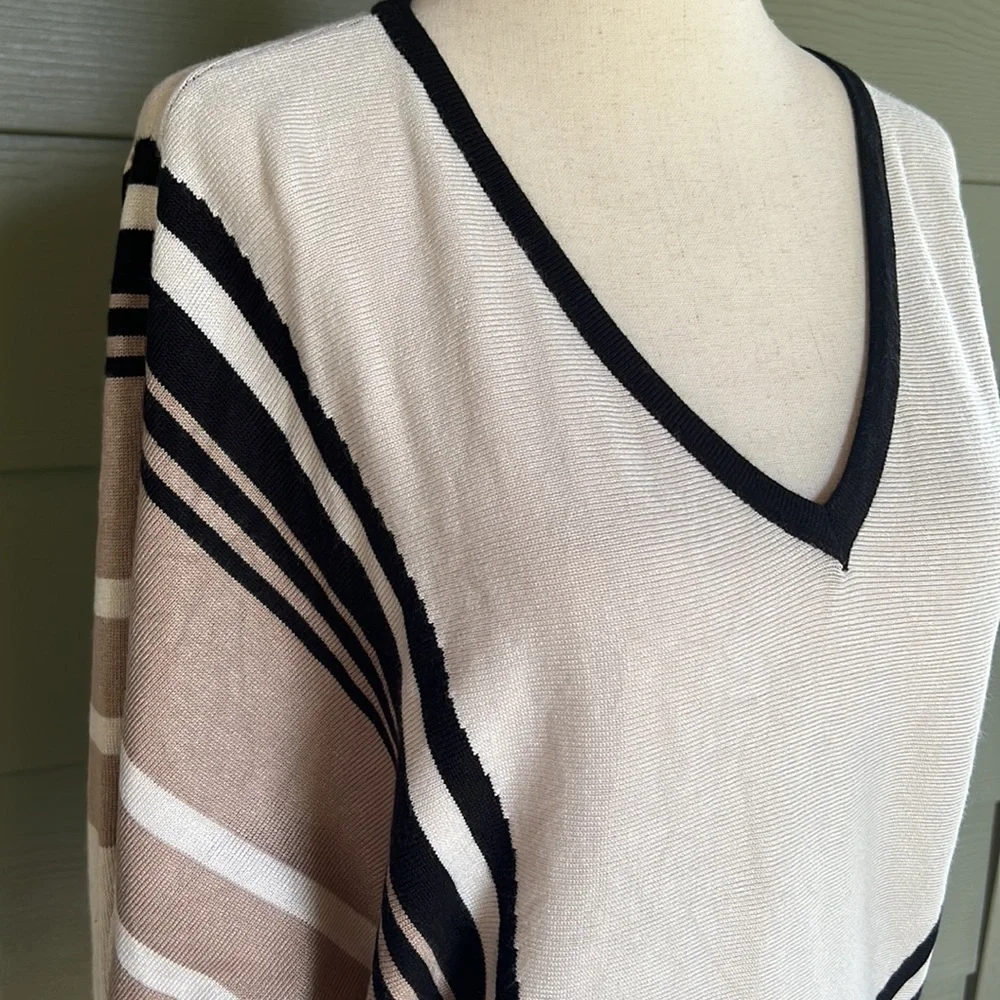 T Tahari Striped Sweater
